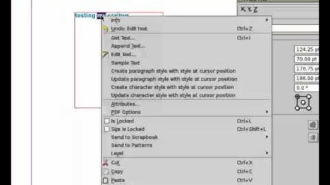 scribus / feature preview: create style from selection