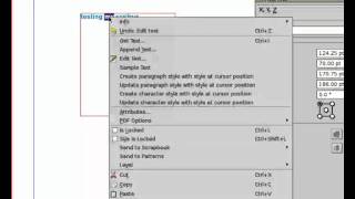 scribus / feature preview: create style from selection