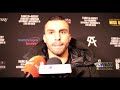 David Lemieux Interview (Canelo vs Rocky)