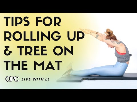 Tips for Rolling Up & Tree on the Mat | Online Pilates Classes