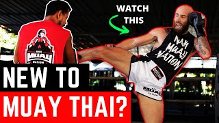 Are you a Muay Thai beginner? Then watch this.