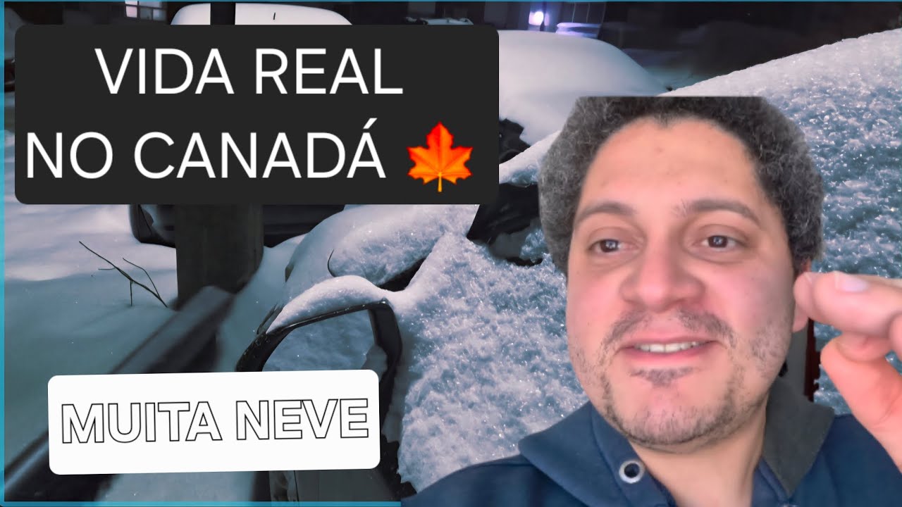 DESENTERRANDO MEU CARRO NO CANADÁ 