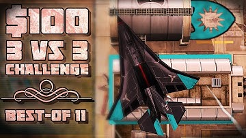 $100 3v3 Challenge: Excal, Marakar, Queen vs Size, Ganja, AntiPro - Best of 11