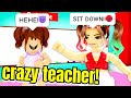 I Pretended to be a CRAZY TEACHER in Brookhaven!