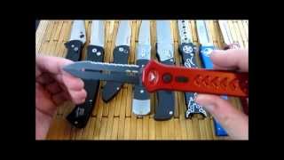 My Automatic Knife Collection ( OTF and Side Opening )