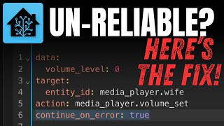 Home Assistant being unreliable? Here's the FIX! Home Assistant being unreliable? Here's the FIX!