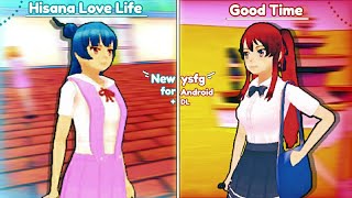 Playing 2 New Yandere Simulator Fan Game For Android! (Hisana Love Life & Good Time) +Dl