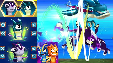 Slugterra slug it out 2 game HOVERBUG FLATULORHINKUS EQUIPPED SLUGS short #gaming