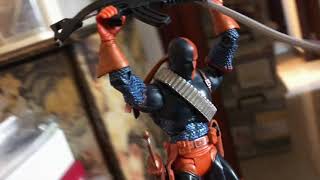 Deathstroke vs Captain America stop motion