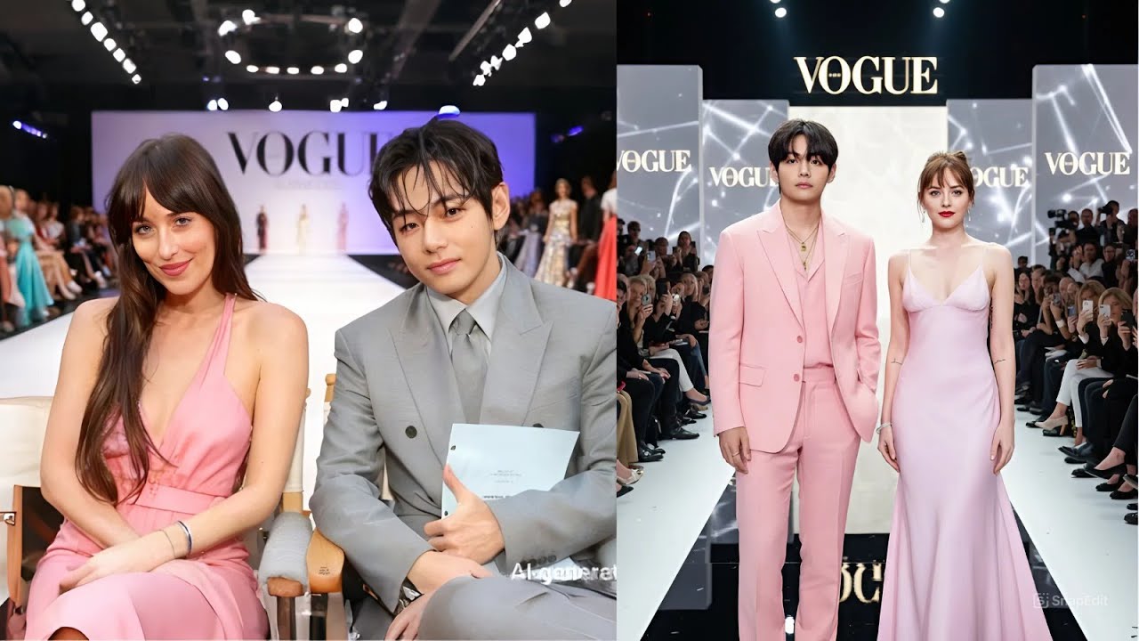 Анна Винтур сходит с ума! Полное видео с показа мод Тэхёна и Дакоты Джонсон в Vogue World Hollywood!