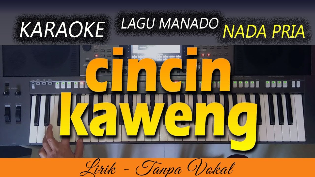CINCIN KAWENG Karaoke | LAGU MANADO