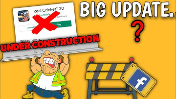 Real Cricket 20 Facebook Login Problem Not Solved । RC 20 Facebook Login Problem Full Information ।।
