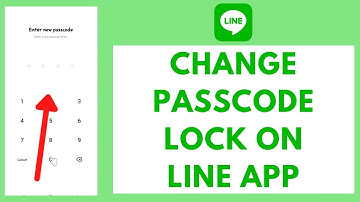 How to Change Passcode Lock on Line App (EASY!!)