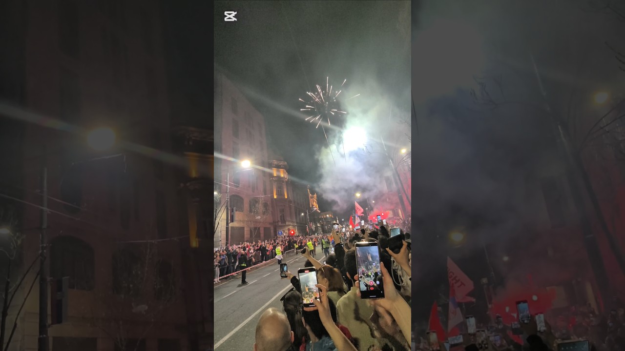 Students protest in Serbia, Belgrade 14.03.2025. and 15.03.2025. 