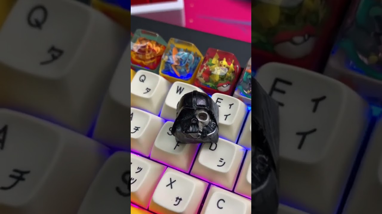 @alexotos Custom Darth Vader key cap 👀 This looks so cool!! ⌨️ 