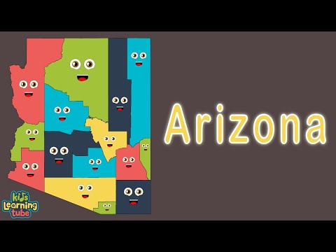 50 States Song Arizona Counties