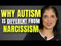 Why autism is different from narcissism