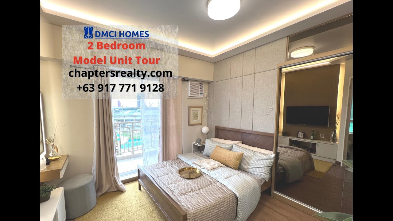 DMCI HOMES -2 bedroom model unit - YouTube