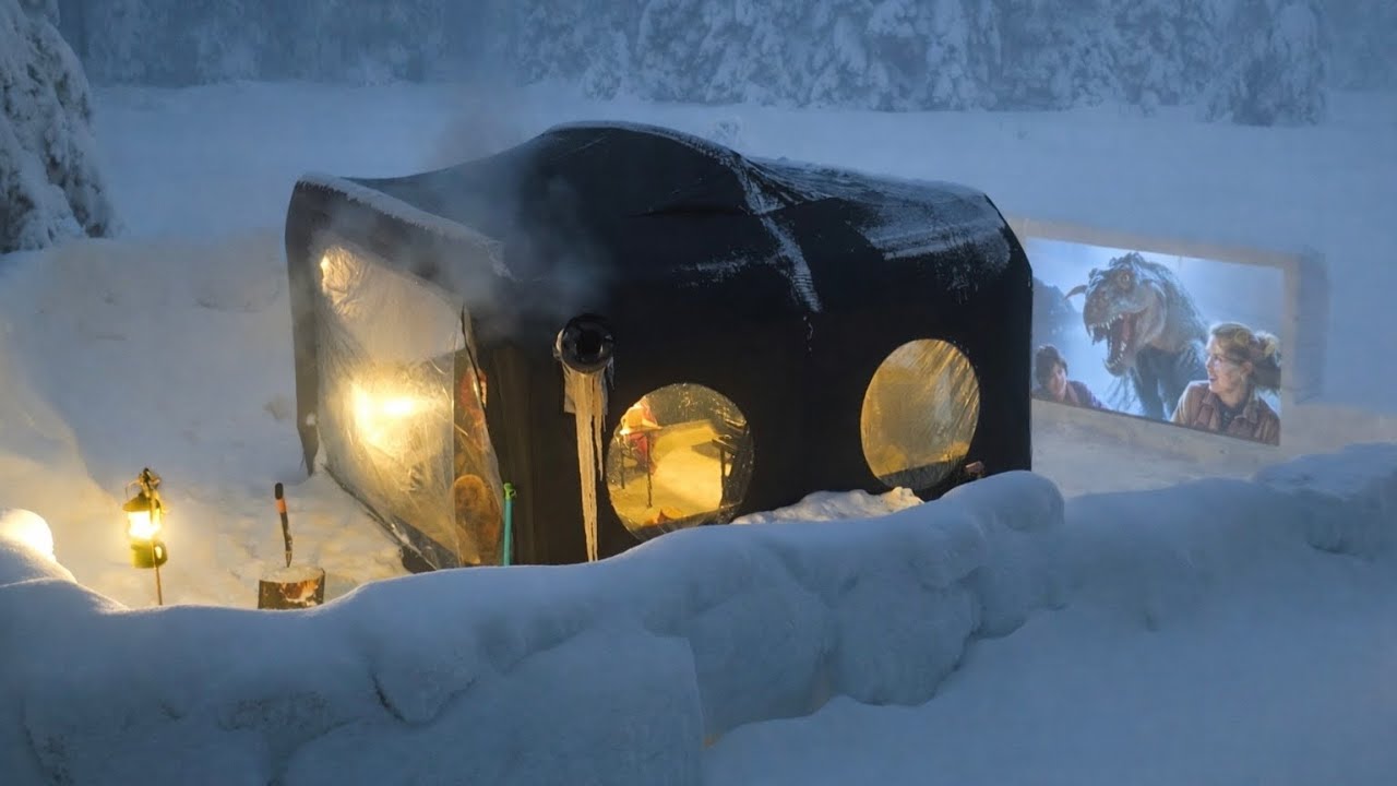 ВСЁ ЗАМЁРЗЛО! САМЫЕ ТЯЖЁЛЫЕ ДНИ СНЕЖНОГО КЕМПИНГА