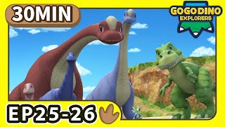 GoGoDino Explorers【2526】Compilation | Dinosaur for Kids | Cartoon | Toys | Animal Videos | Season 3