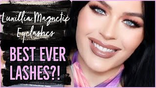 Luxilla Magnetic Eyelashes Tutorial for Beginners I Luxillia Magnetic Eyelashes!!