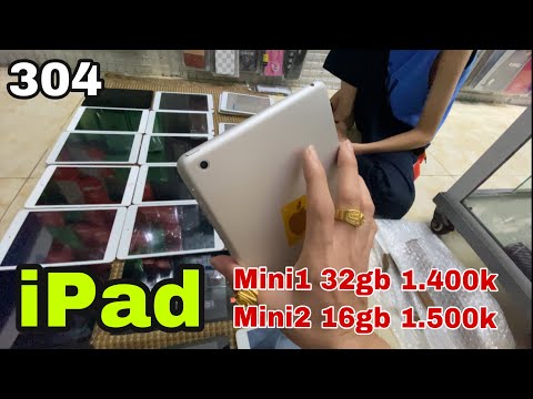 #304: iPad mini 1, iPad mini 2 Chỉ Từ 1.400k 32gb. Thanh Tú Điện Thoại Ngon Bổ Rẻ.