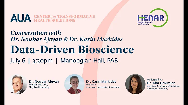 Conversation with Dr. Noubar Afeyan and Dr. Karin ...