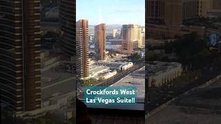 The Suite Life in Las Vegas! Crockfords West.. #resortsworldlasvegas #luxury #suite #shorts