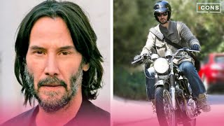 Woman crashes into Keanu Reeves' motorcycle and blames him. Until the actor appears...