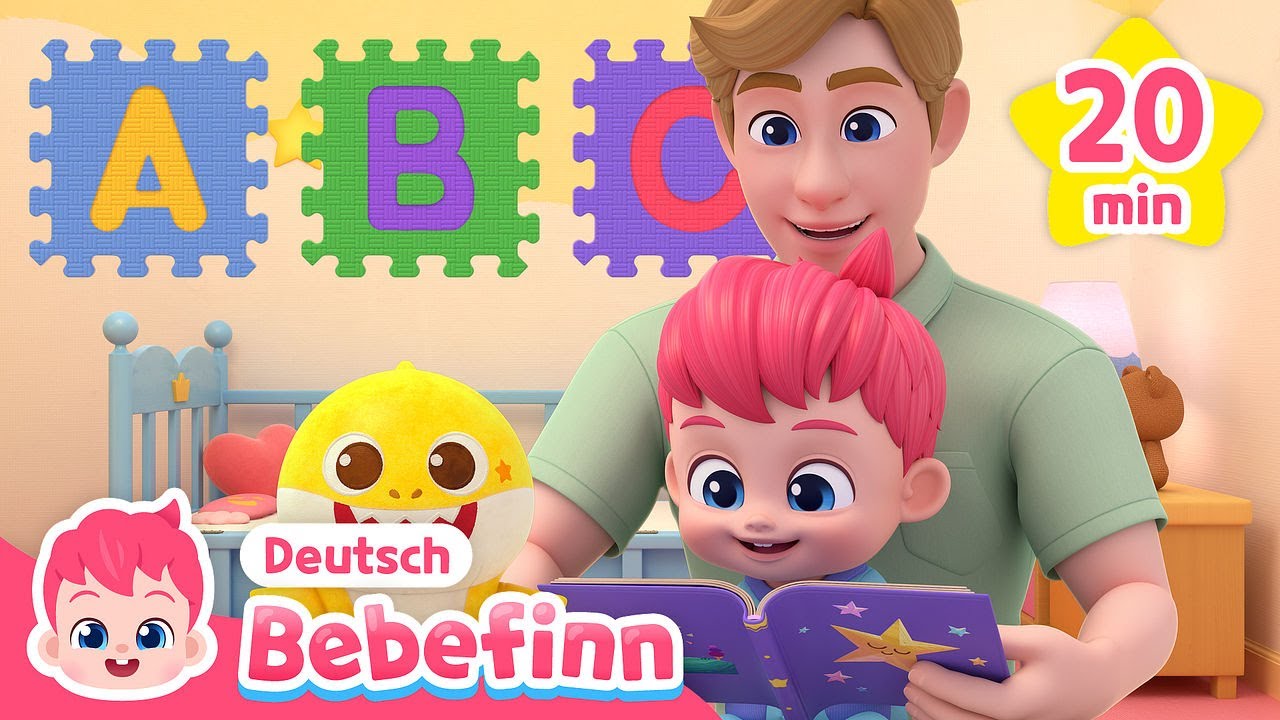 Das deutsche Alphabet-Lied | German ABC Song | Mix | Bebefinn Deutsch - Kinderlieder
