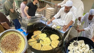 ALMOND EGG MALPUA | Amazing Ramadan Especial Street Malpua | How to make Malpua |Street food Karachi