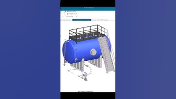 Storage Tank Complete 3D modelling| #automobile | #story | #solidworks | #travel | #innovation