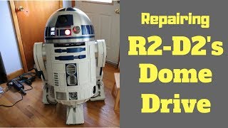 Repairing R2-D2's dome drive!