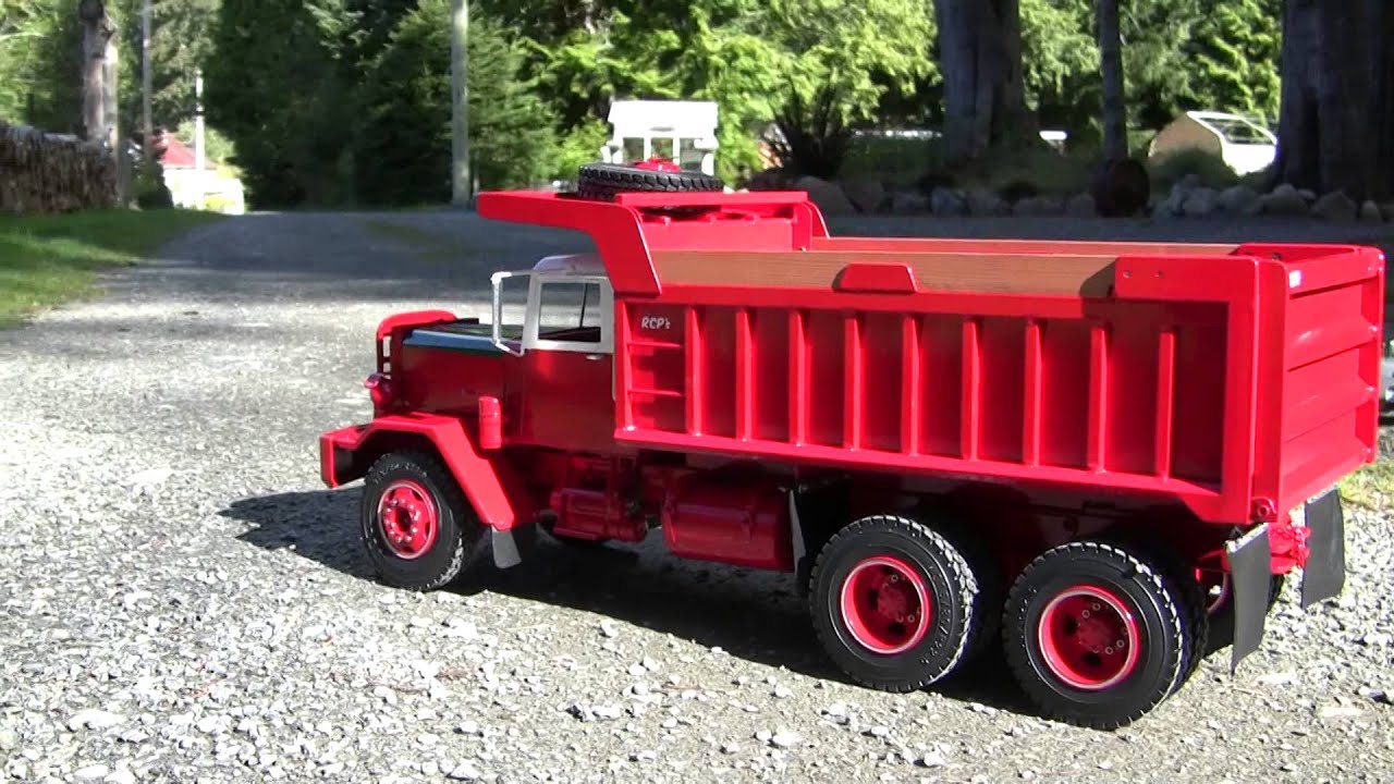 Hayes HD dump truck