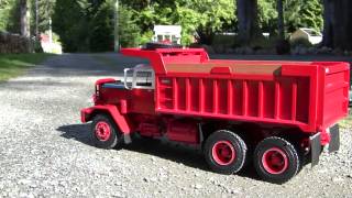 Hayes HD dump truck