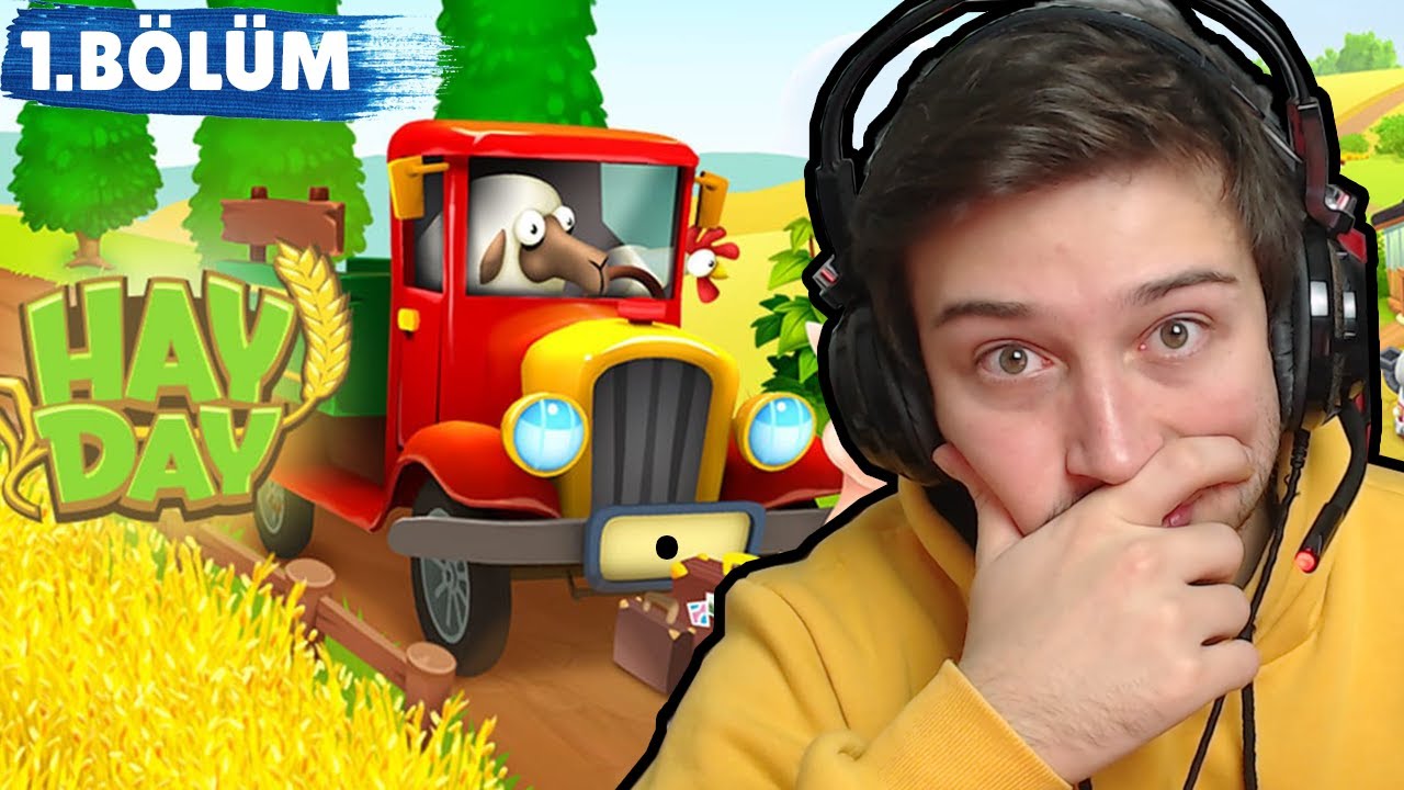 İLK DEFA HAY DAY OYNADIM !!! 1.Bölüm YouTube