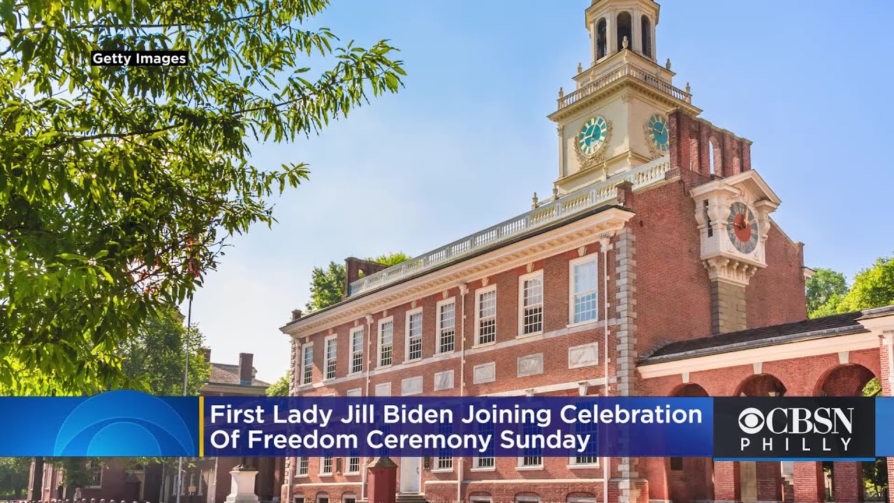 First Lady Jill Biden Will Join Wawa's Welcome America's Celebration Of Freedom Ceremony On Sunday