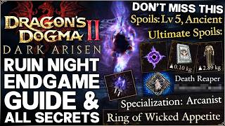 Dragon's Dogma 2 Dark Arisen - Best Ruin Night Endgame Guide - New Bosses, OP Maister Skills & More!