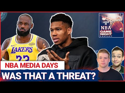 Giannis Antetokounmpo's FUTURE in Doubt? | Lebron James & Kevin Durant's Contracts at NBA Media Days