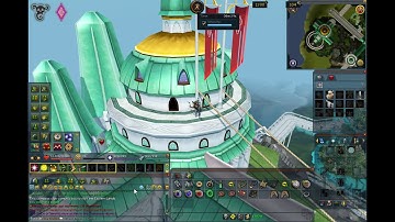 A view of the city from high above I can hear their prayers below Skill Riddle Clue Scroll Runescape