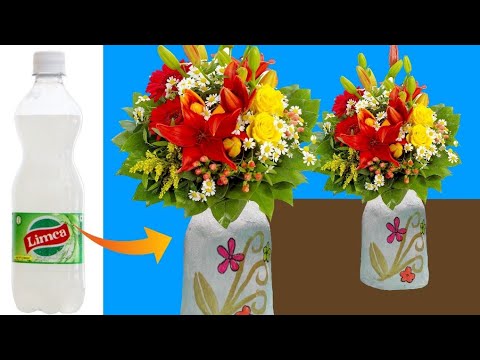 Wie man eine Blume Wase mit POP-Pulver zu Hause