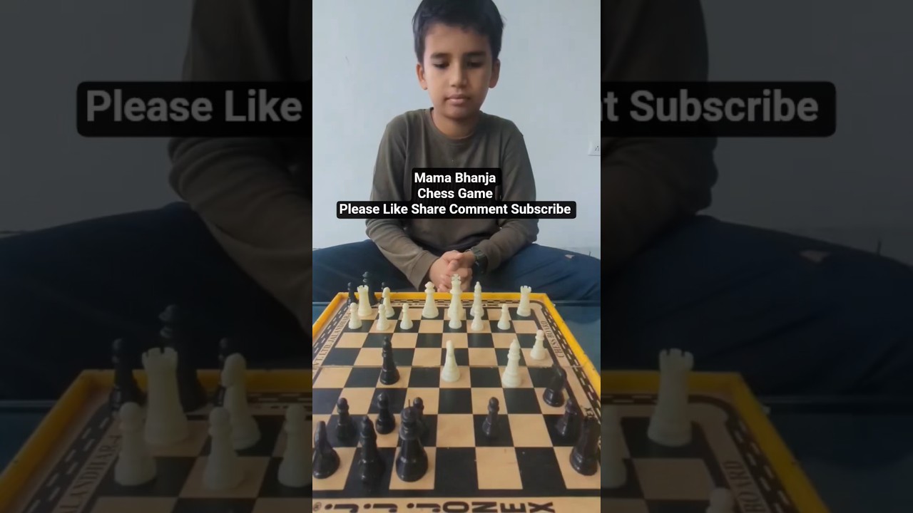 Sunday Chess Showdown | Mama vs Bhanja | Family Game Time 🧠♟️