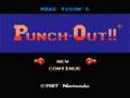 Punchout  training nintendo