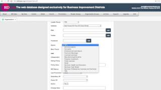 How to add an Organisation to BIDBase
