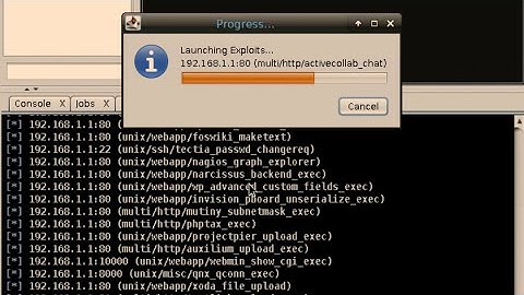 Scanning routers with armitage 2 vulnerability founded and executed