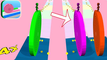 LAYERS ROLL ⚡️🐤⚡️ All Levels Walkthrough Gameplay iOS,Android New Update Max Level 68 , 69 TAXM2893