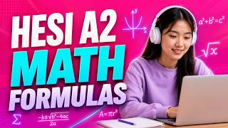 HESI A2 Math Formulas | Quick Review for Test Prep #mathreview