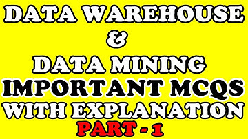 Data warehouse and Data Mining MCQ | Final year exams 2020 | Data mining MCQ | UGC | NET WestBengal