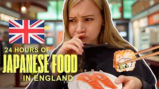 24HR Eating ONLY Japanese Food in England π
π¬π§ ft. @AbroadinJapan