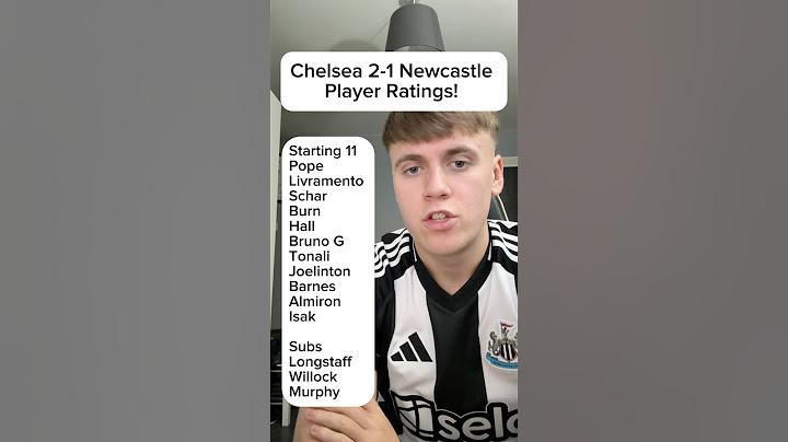 Chelsea 2-1 Newcastle Player Ratings #NUFC #Newcastle #NewcastleUnited #Chelsea #ChelseaFC